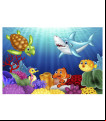 PEINADOR INFANTIL HIGIÉNICO PECES (80X120)