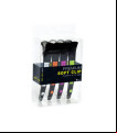 PINZA SILICONA ANTIDESLIZANTE (4 UNIDADES)